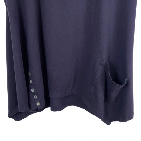 LOGO Navy Tunic Top Size X-Small - Picture 4 of 9